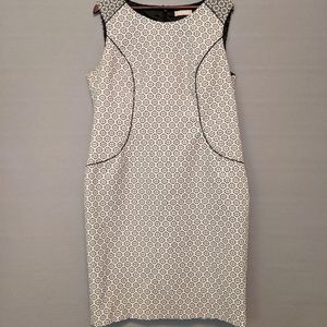 Fully lined long midi dress